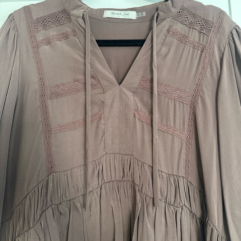 Mustard Seed Babydoll Dress - Picture 3 of 5